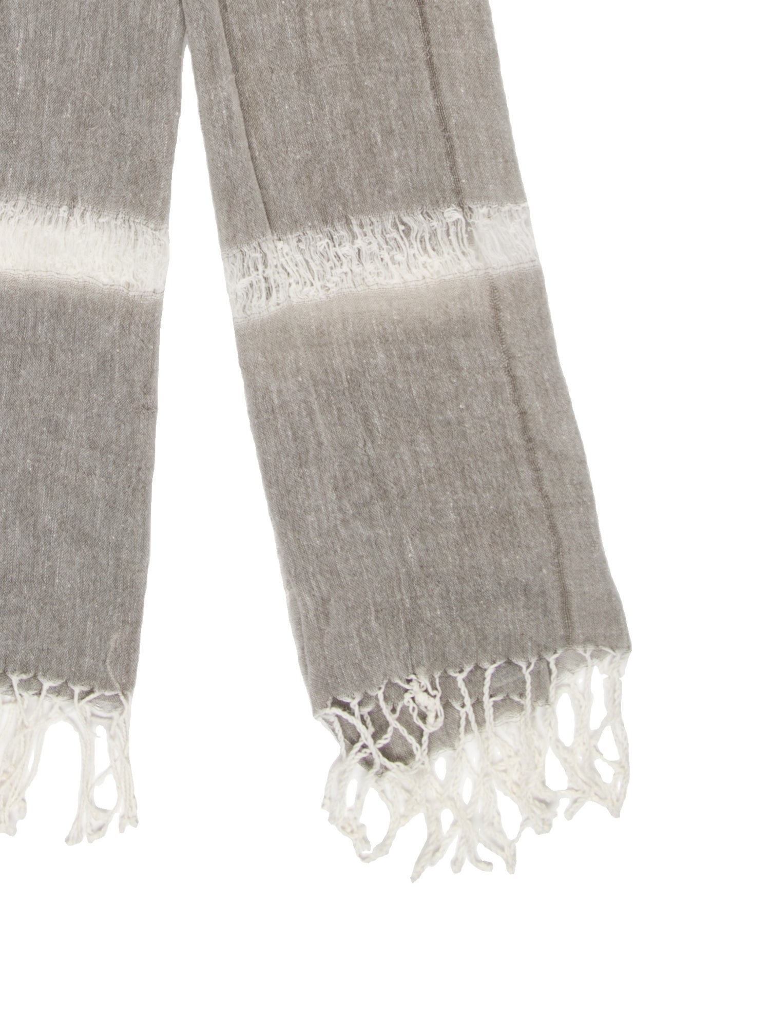 Issey Miyake Striped Scarf