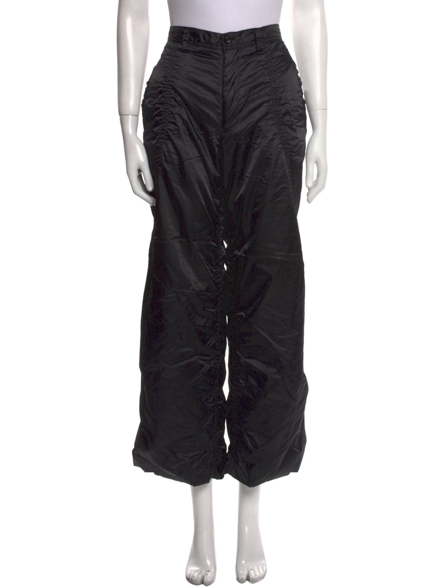 Issey Miyake Nylon Wide Leg Pants