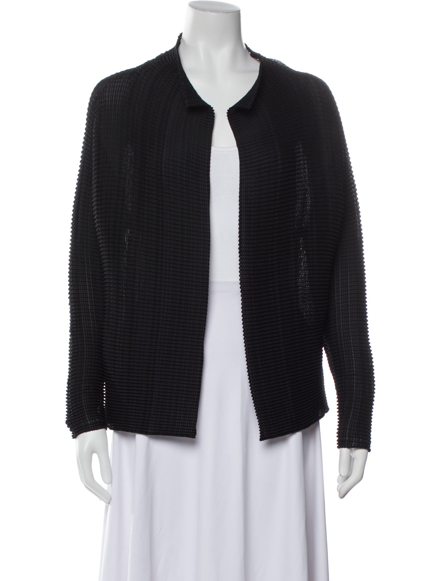 Issey Miyake Open Front Sweater