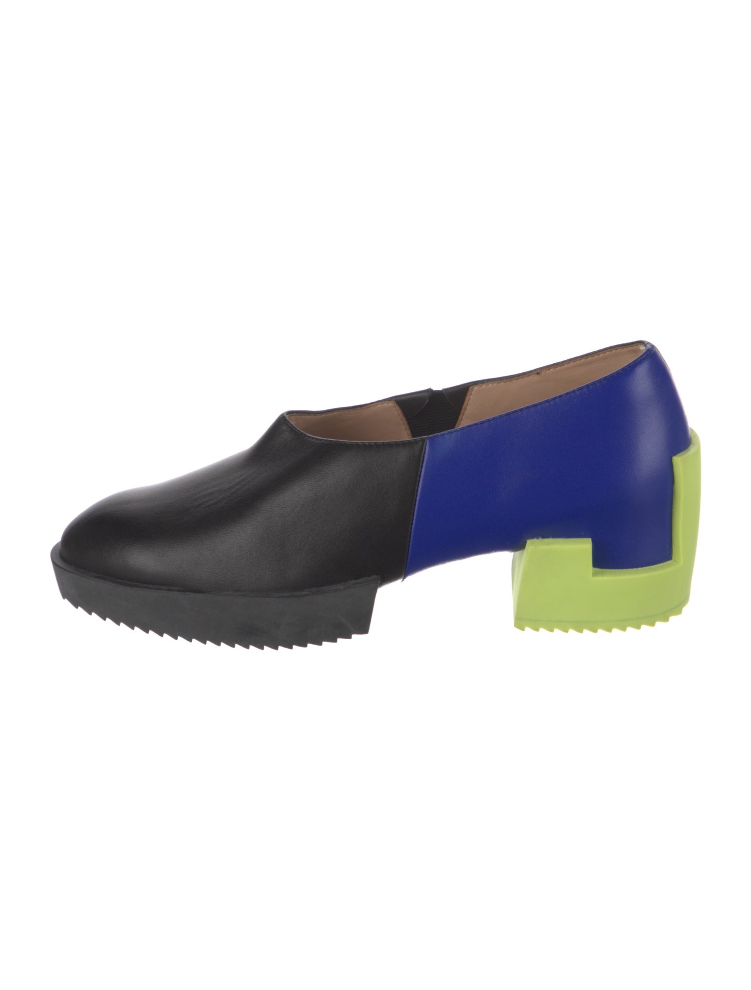 Issey Miyake Patent Leather Loafers