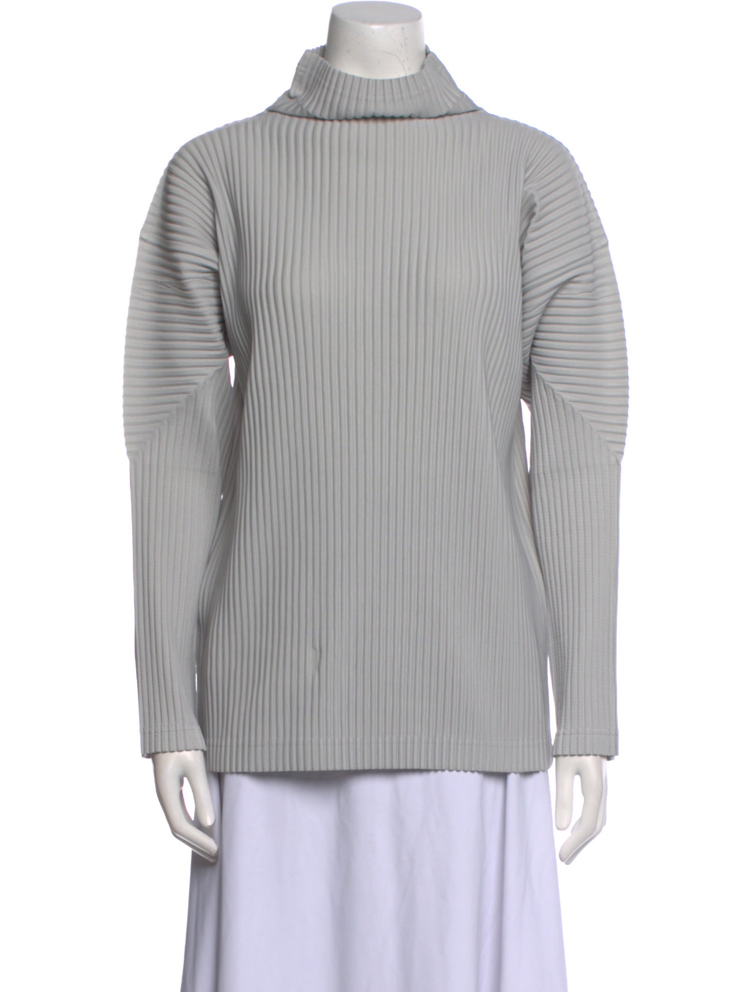 HOMME PLISSÉ ISSEY MIYAKE Turtleneck Long Sleeve Pullover