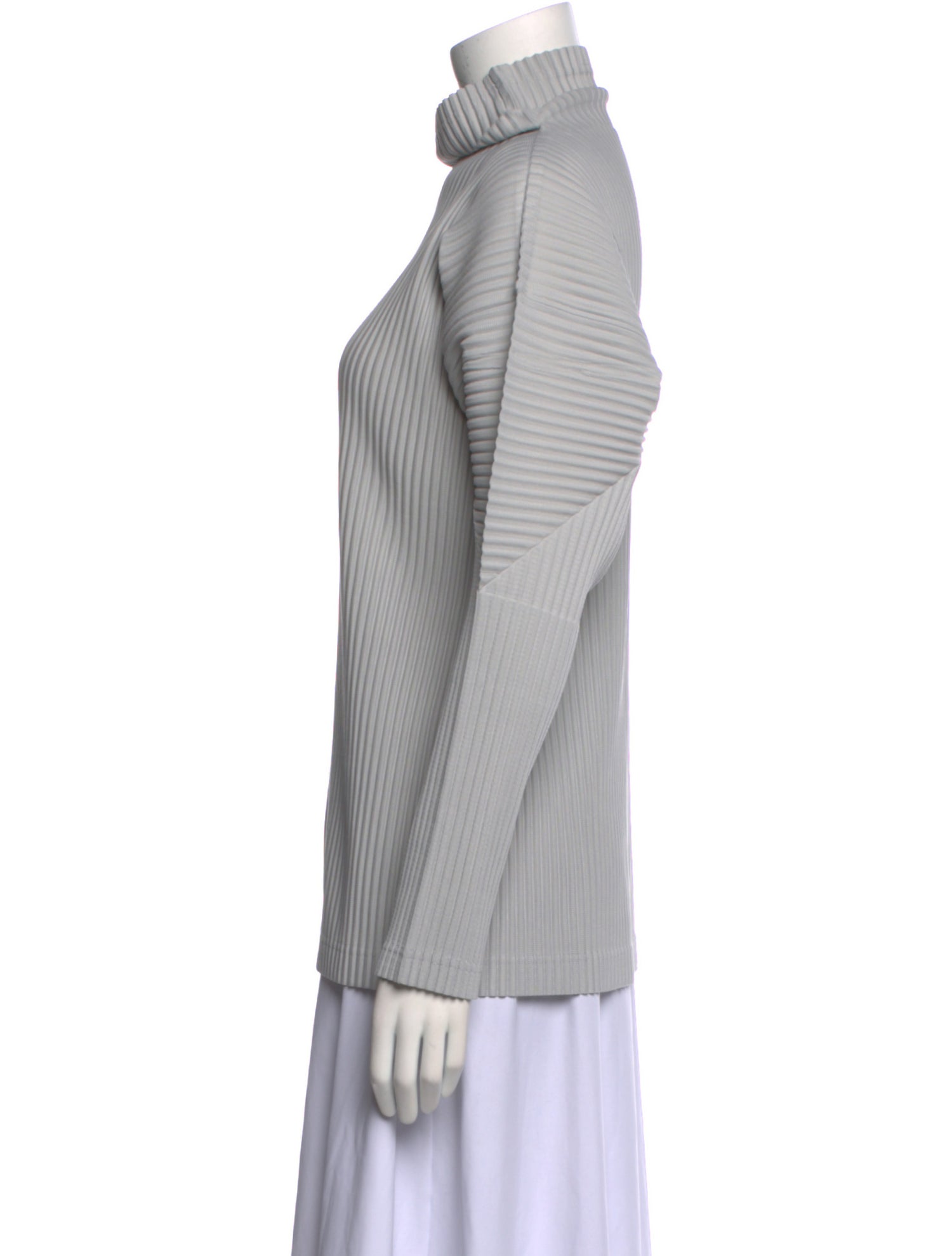 HOMME PLISSÉ ISSEY MIYAKE Turtleneck Long Sleeve Pullover
