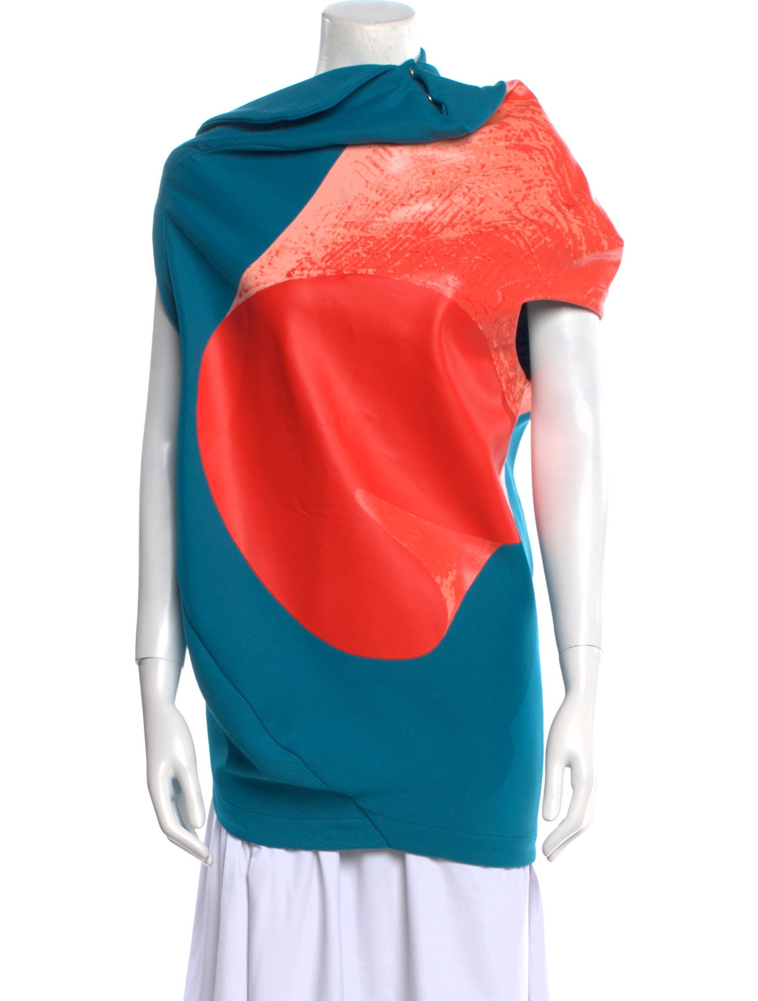 Issey Miyake 2023 Cowl Neck Tunic