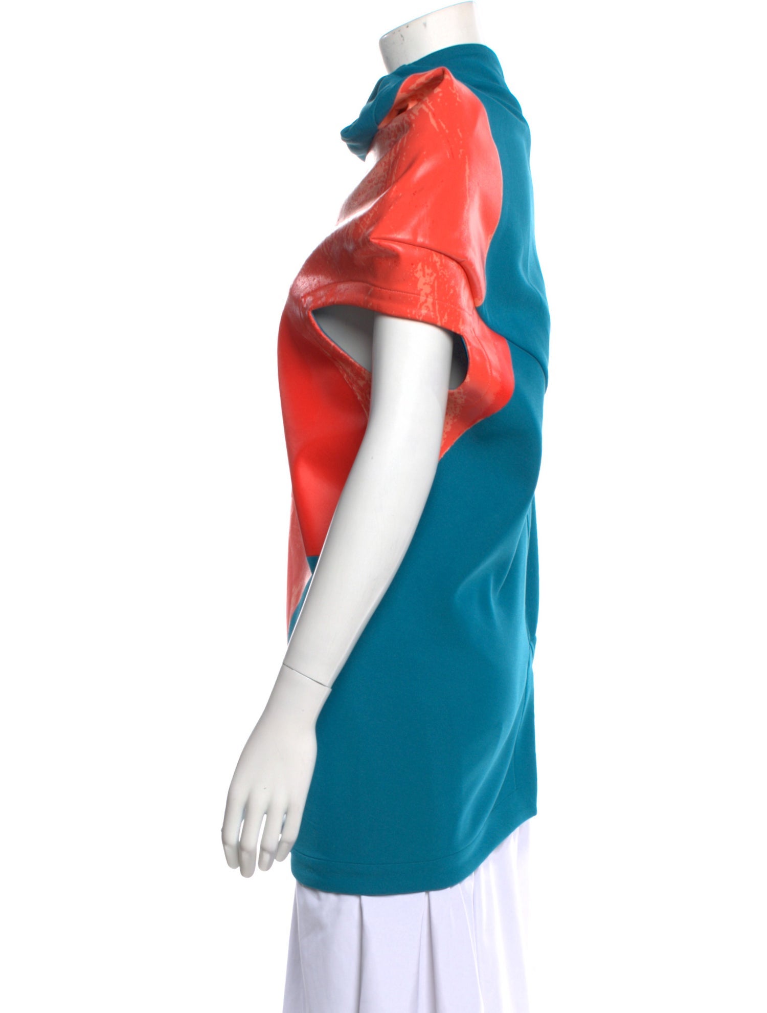 Issey Miyake 2023 Cowl Neck Tunic