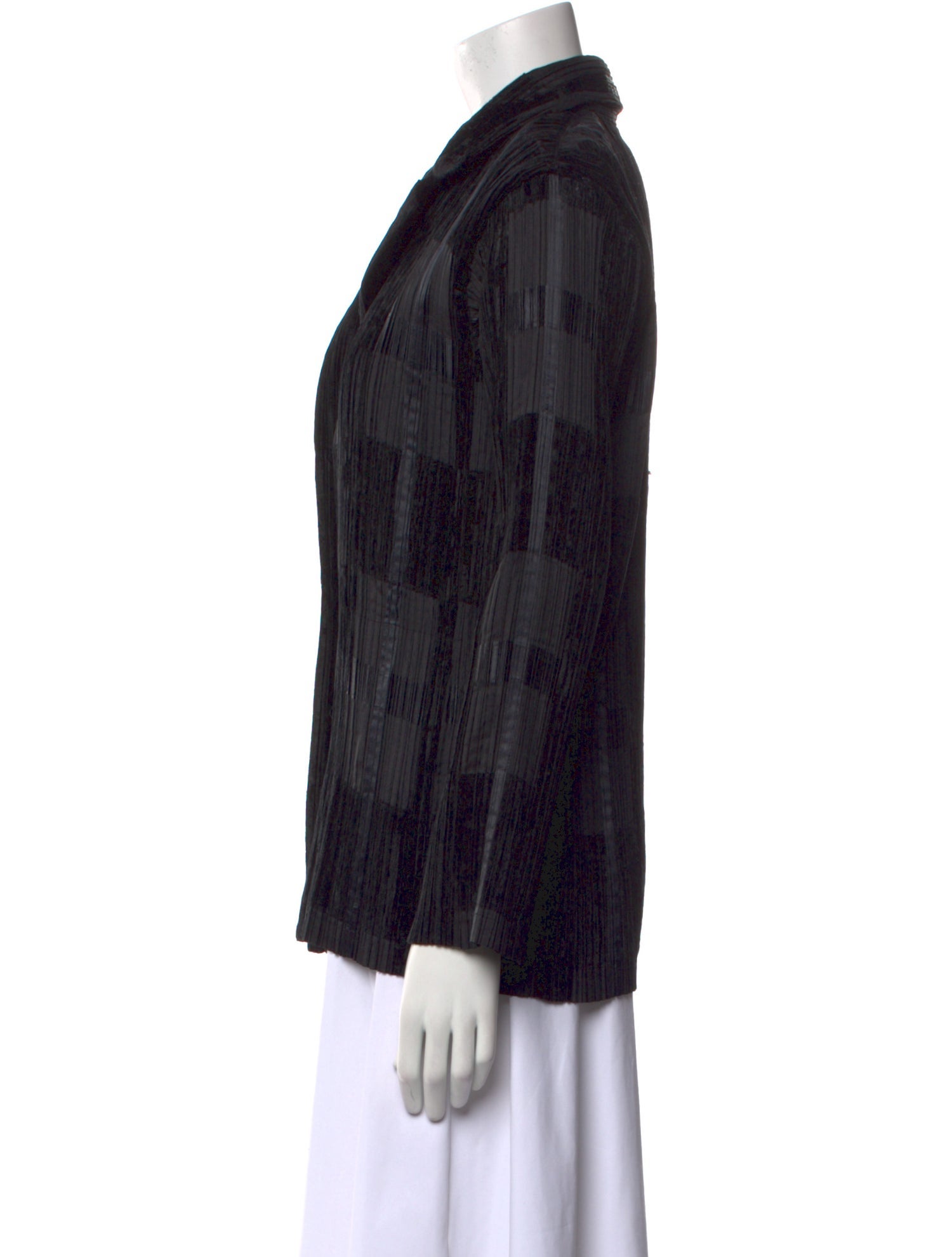 Issey Miyake 2011 Printed Blouse