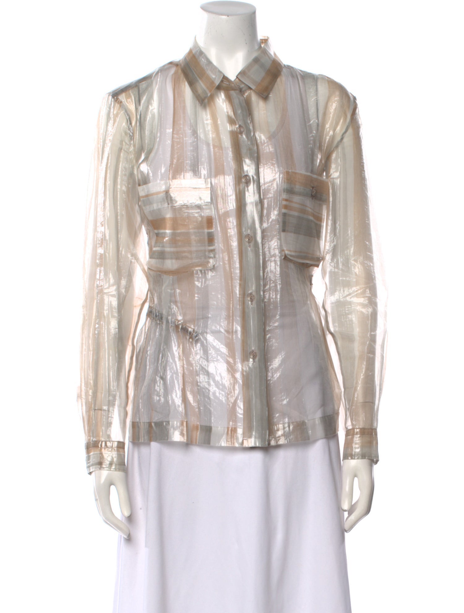 Issey Miyake Vintage 1996 Button-Up Top