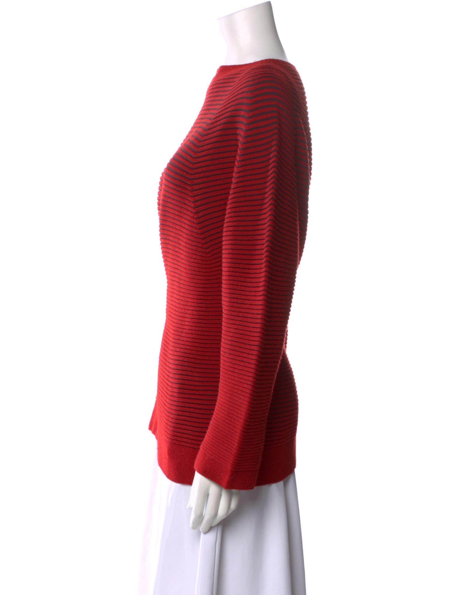 Issey Miyake Wool Bateau Neckline Sweater