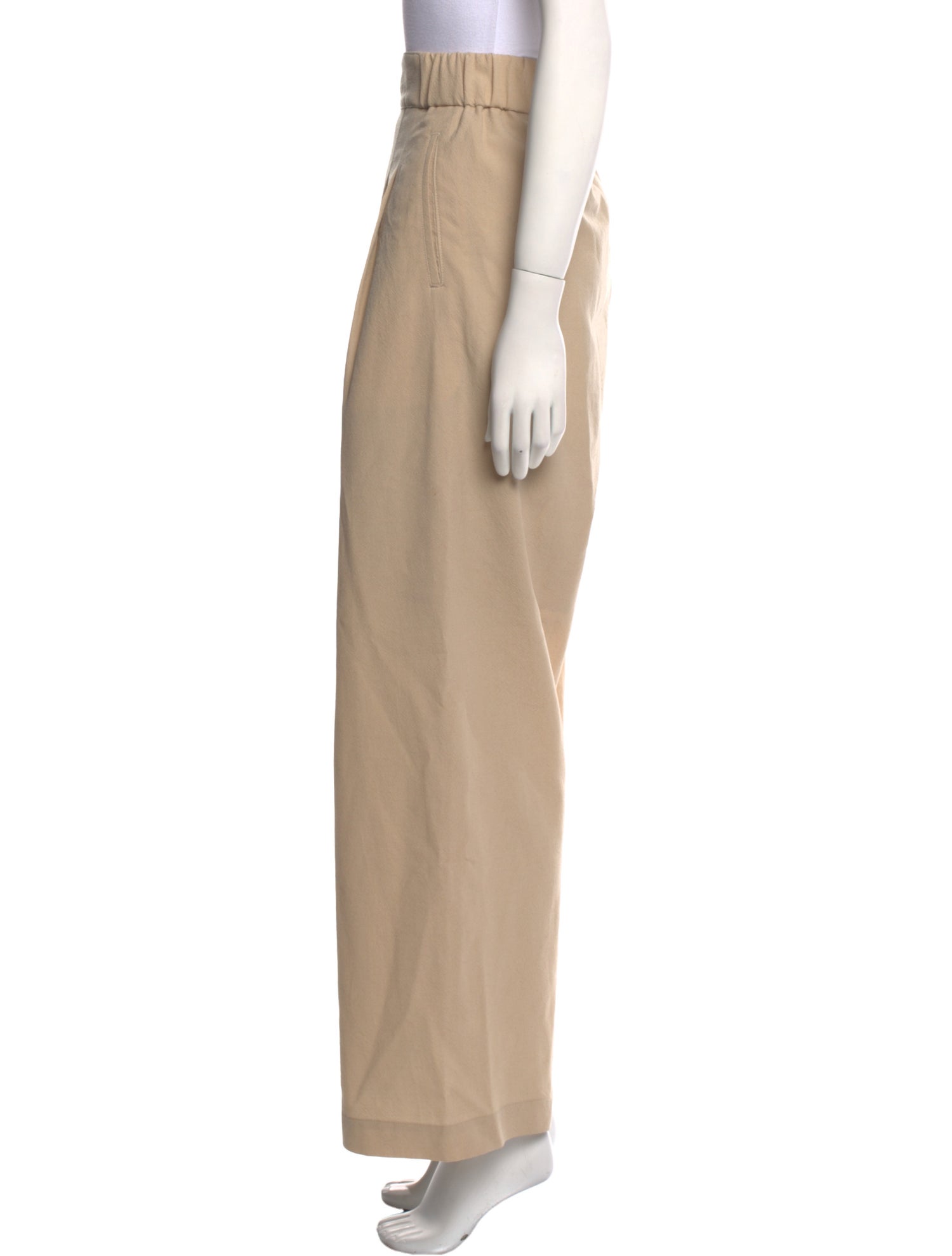 Issey Miyake Wool Wide Leg Pants