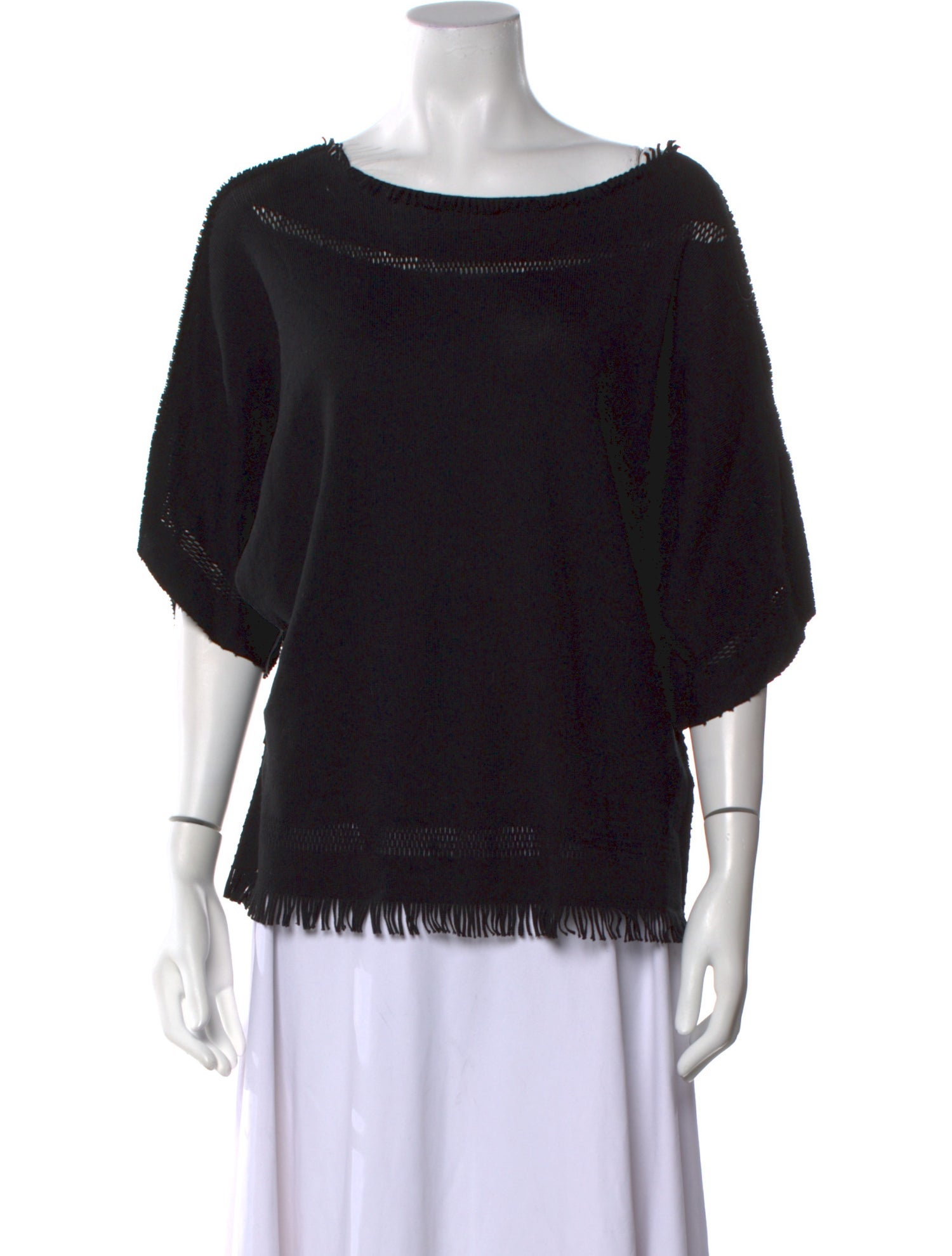 Issey Miyake Scoop Neck Sweater