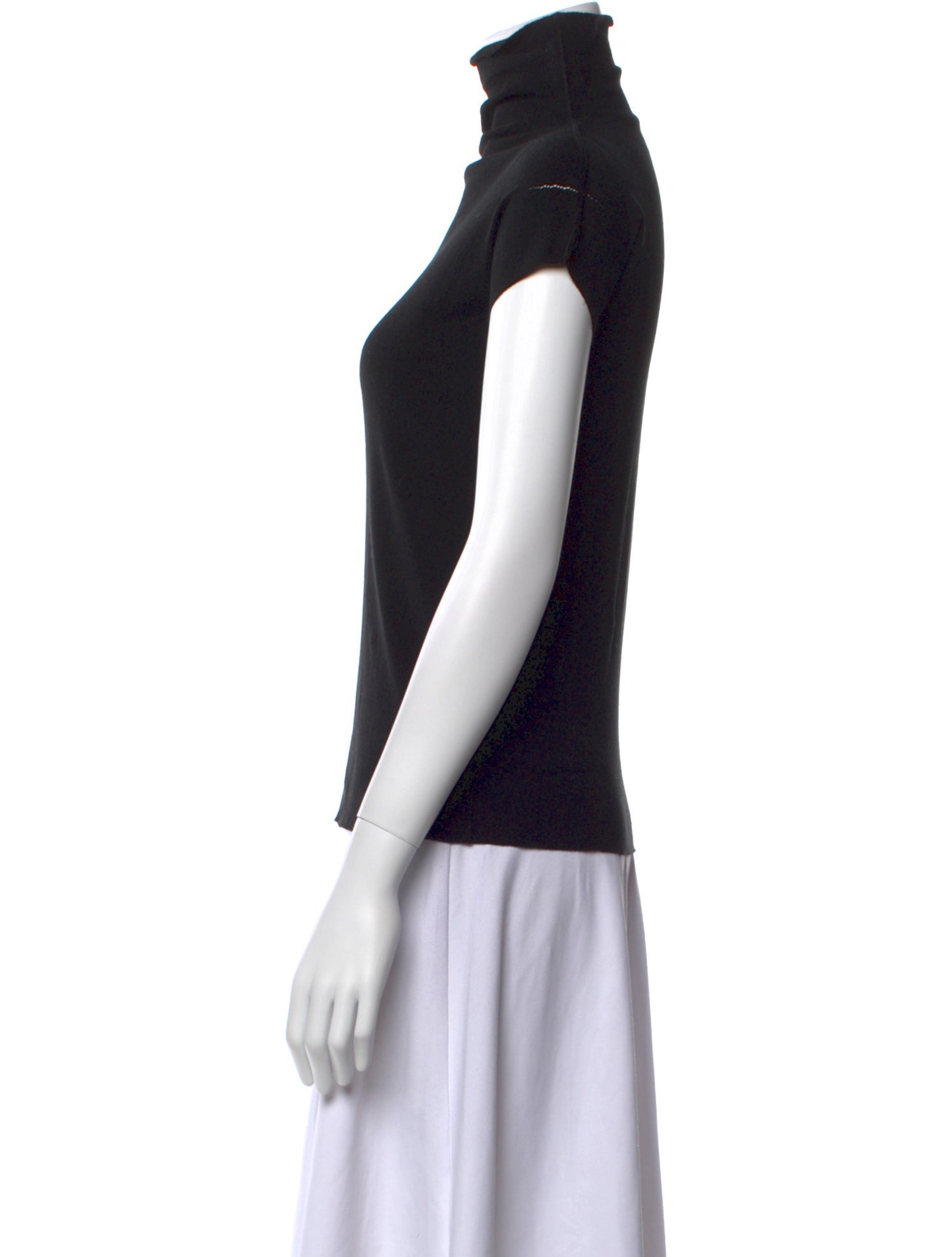 Issey Miyake Nylon Turtleneck Top