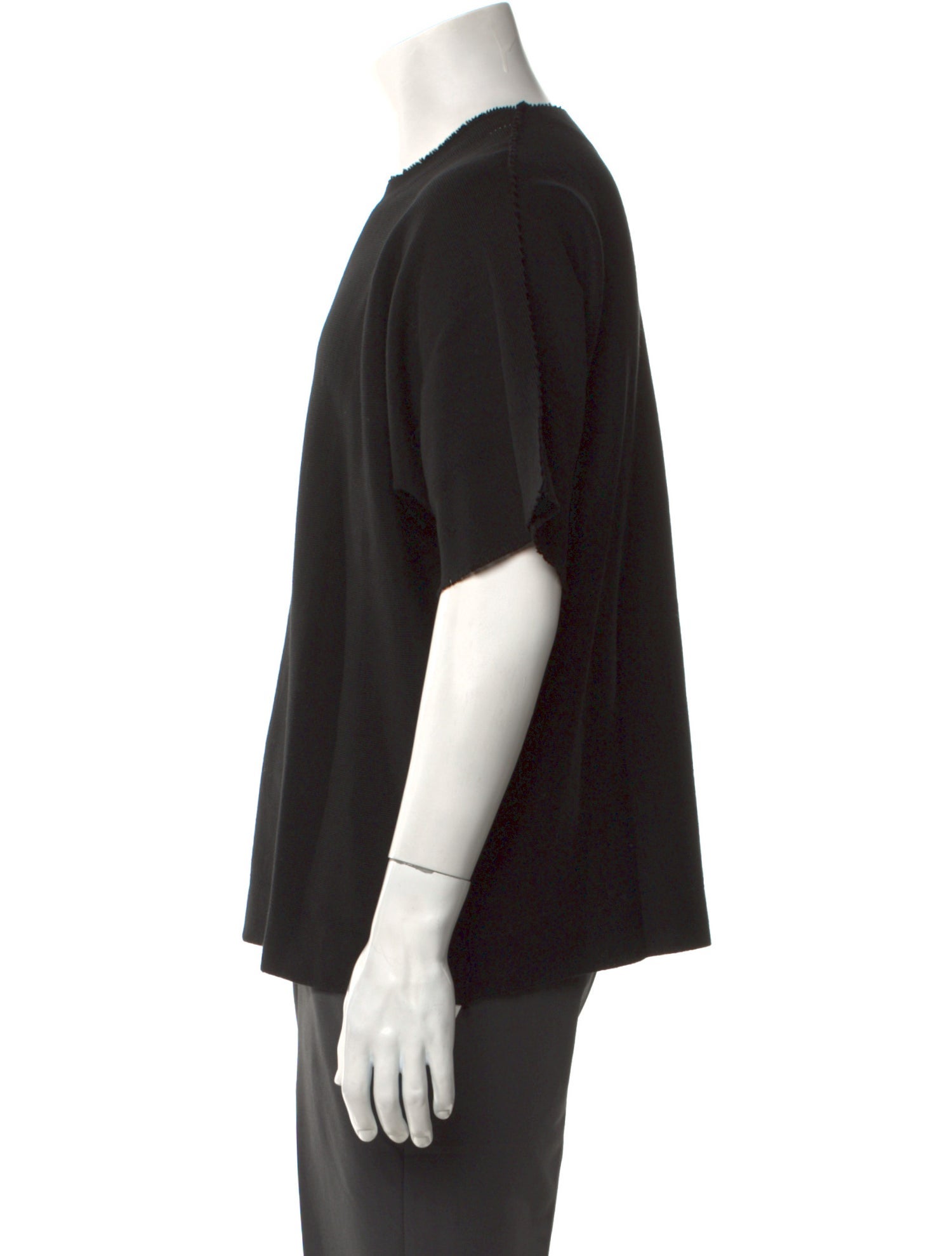 Issey Miyake Crew Neck Short Sleeve T-Shirt