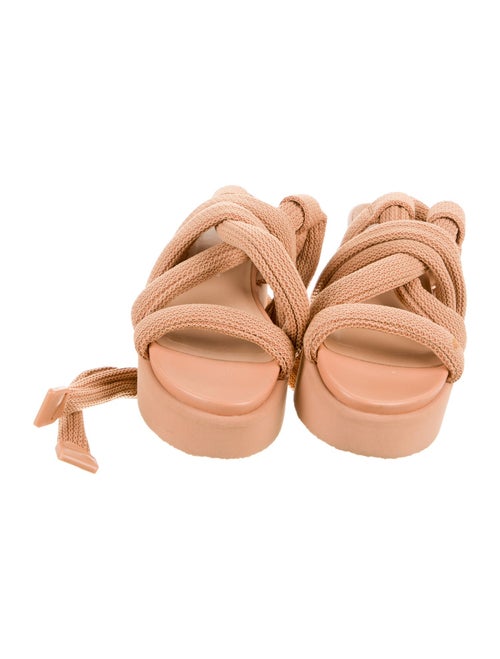 Issey Miyake Leather Espadrilles