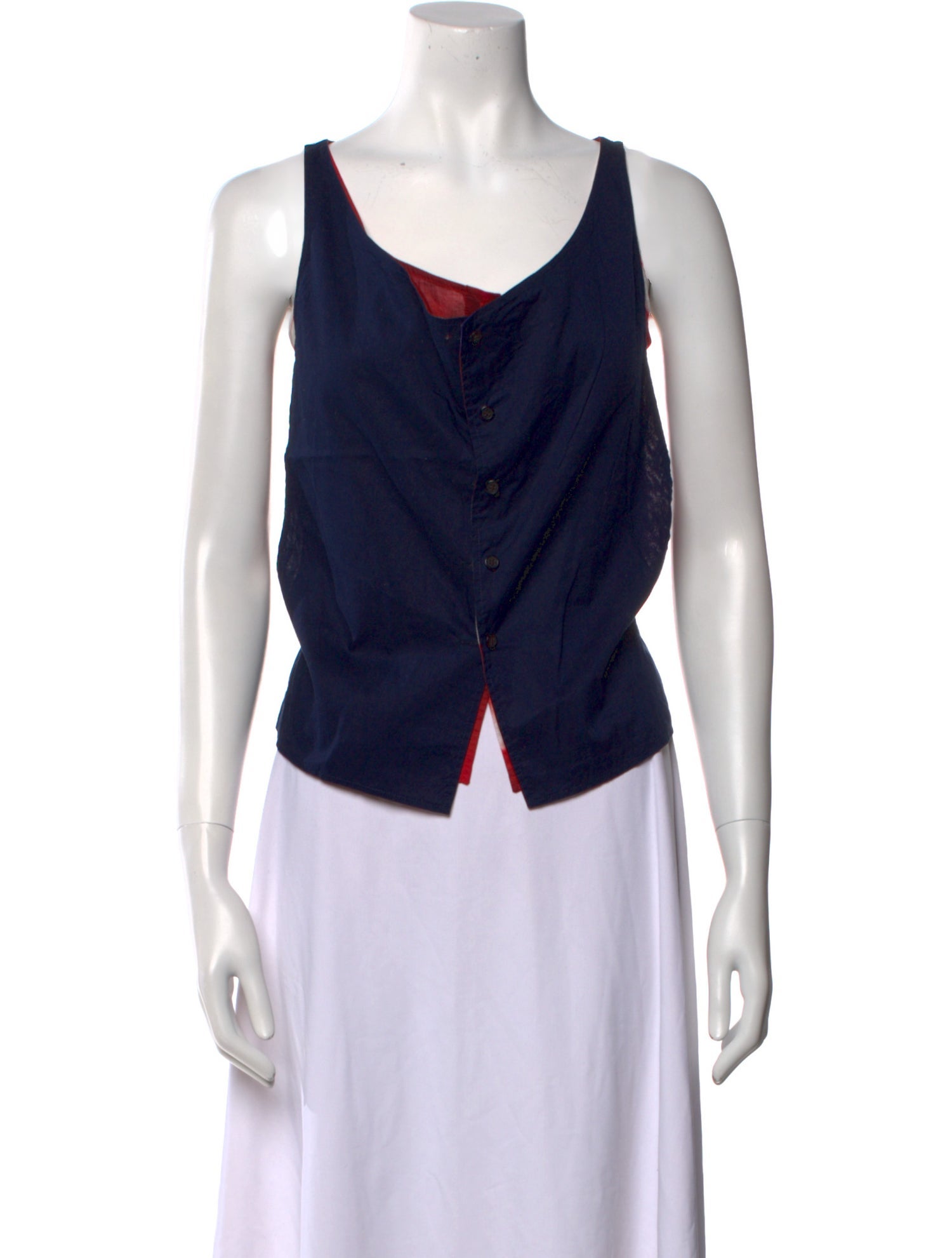 Issey Miyake Vintage 2007 Crop Top