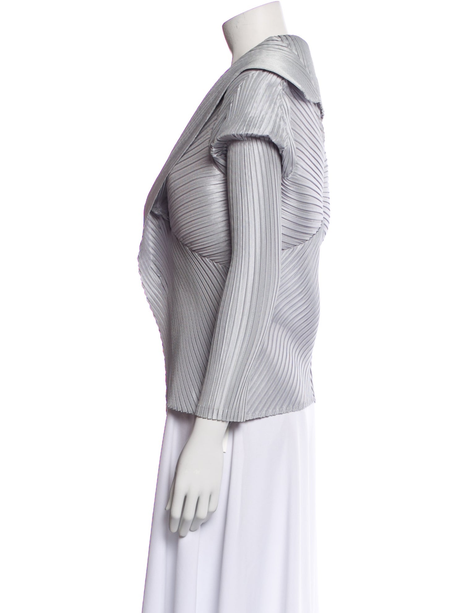 Issey Miyake Striped Vest