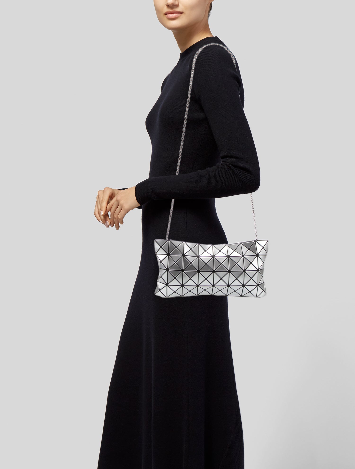 Issey Miyake PVC Clutch