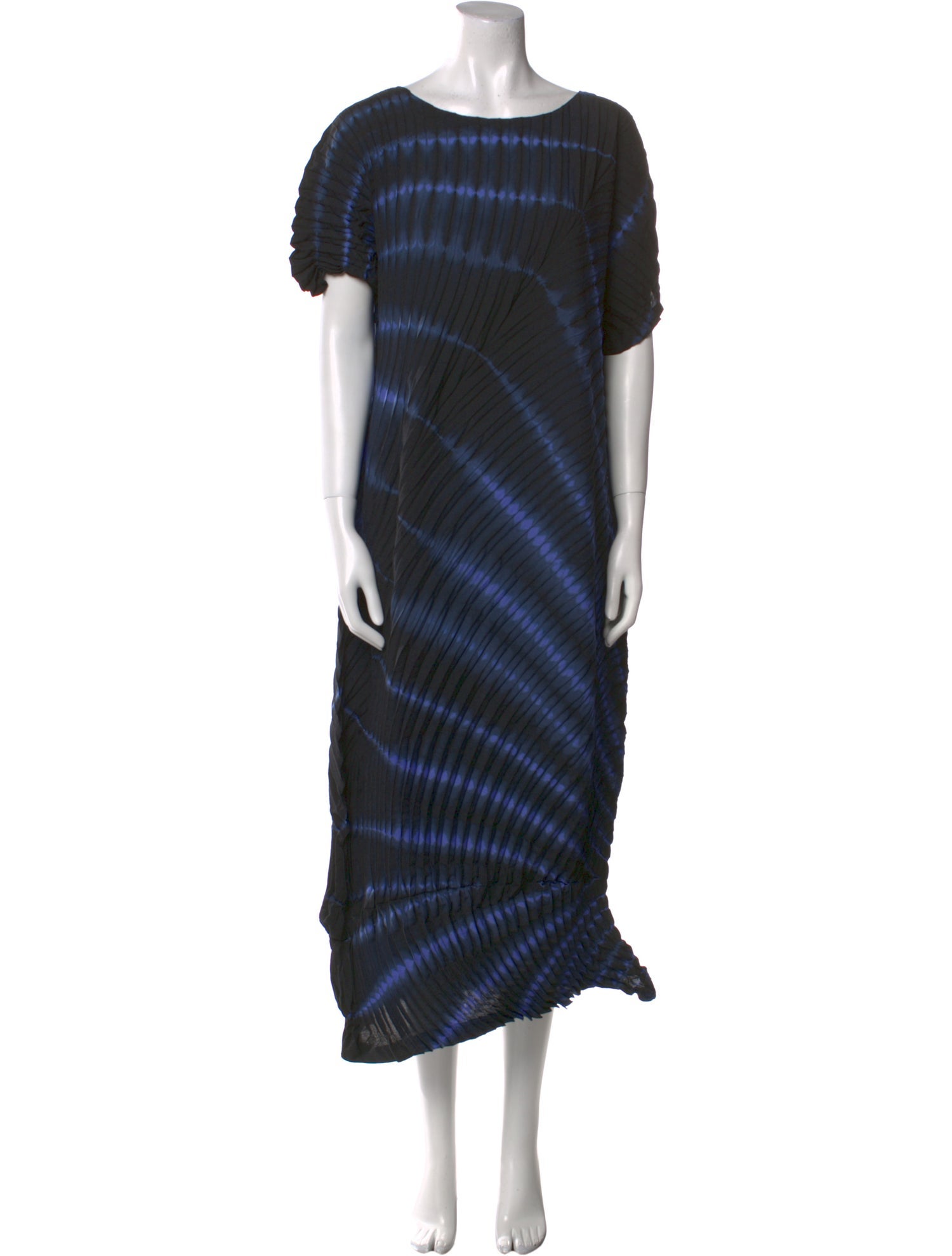 Issey Miyake Tie-Dye Print Long Dress w/ Tags