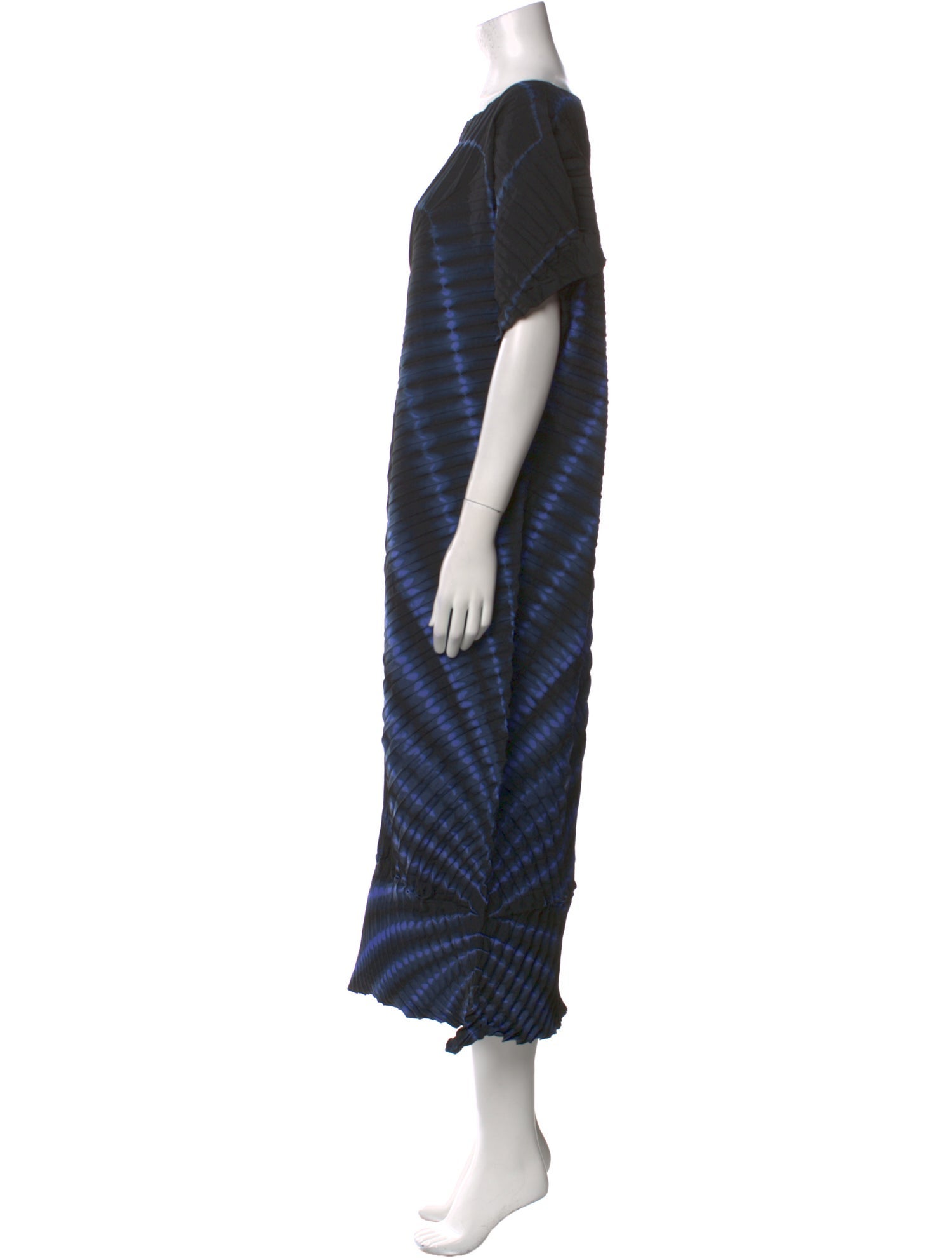 Issey Miyake Tie-Dye Print Long Dress w/ Tags