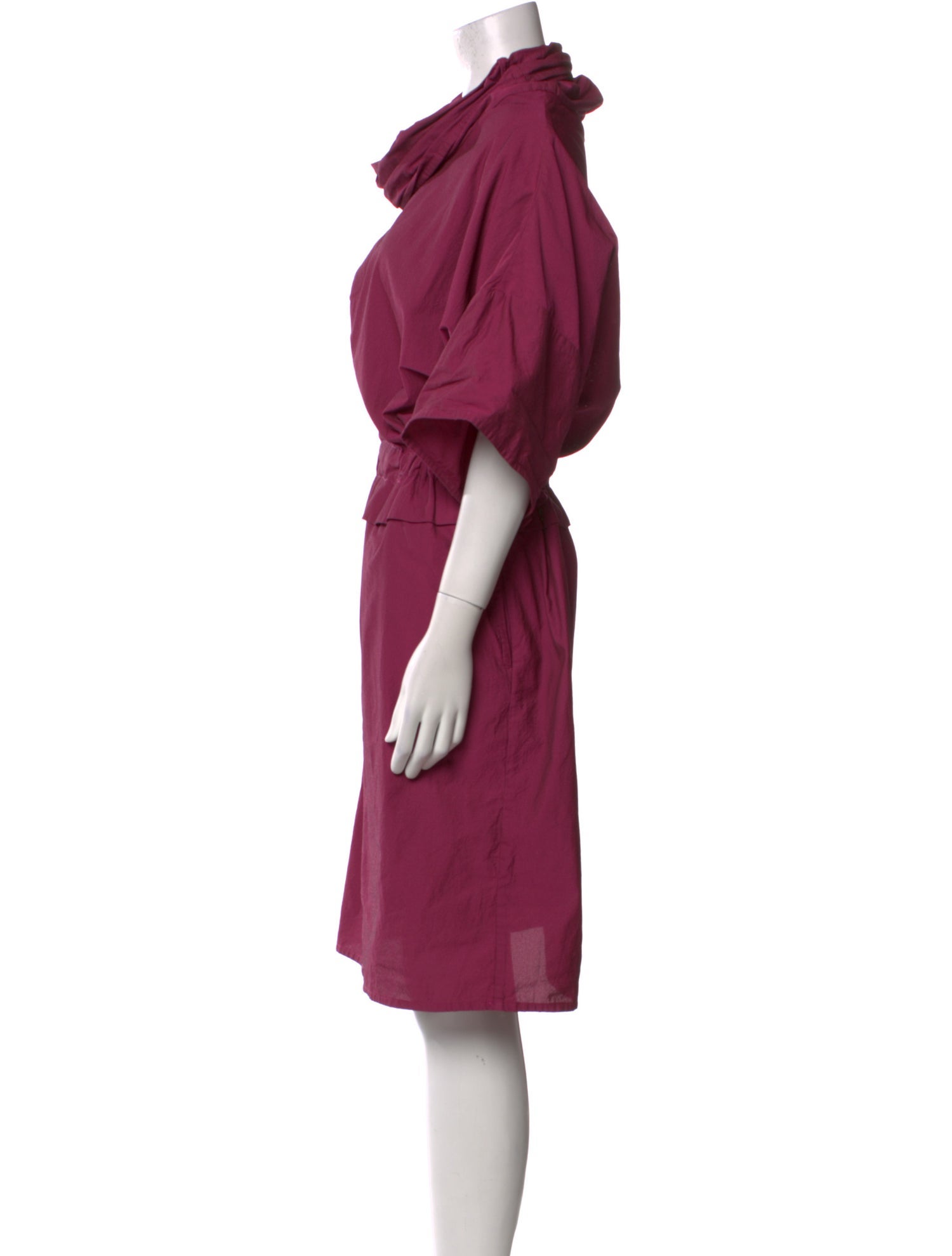 Issey Miyake 2019 Midi Length Dress