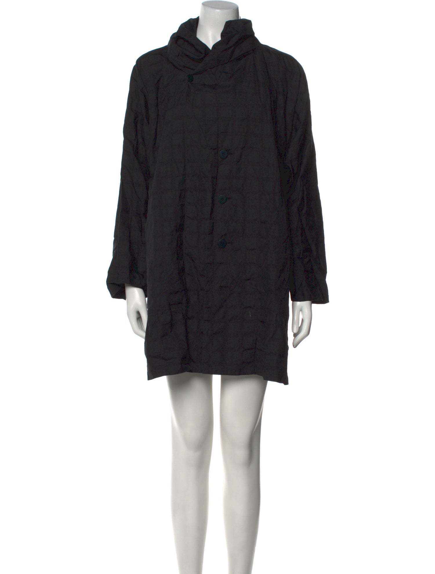 Issey Miyake Turtleneck Mini Dress