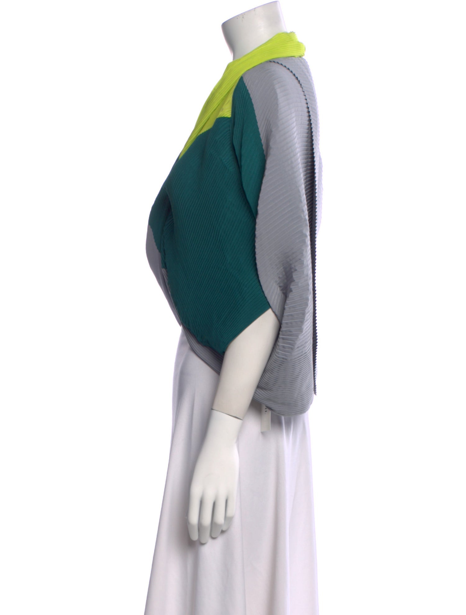 Issey Miyake 2017 Colorblock Pattern Sweater