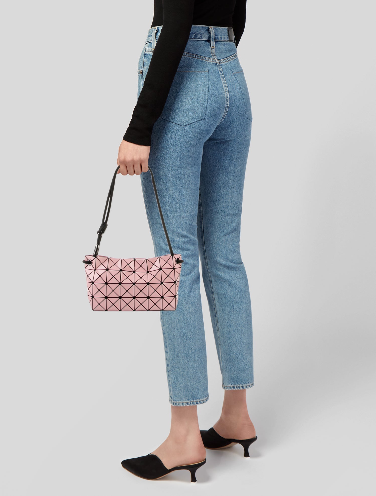 Issey Miyake Patent Leather Shoulder Bag w/ Tags