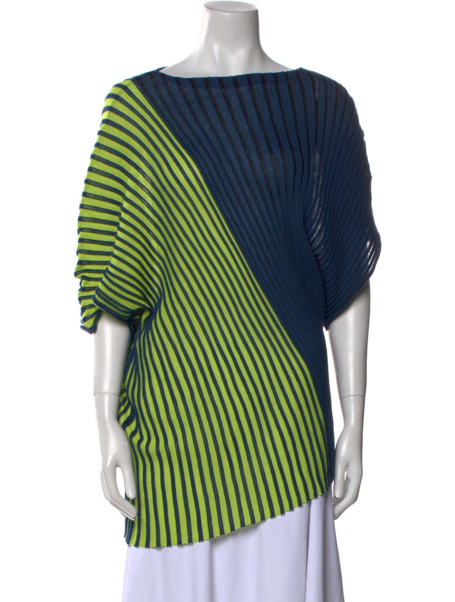 Issey Miyake 2016 Striped Tunic