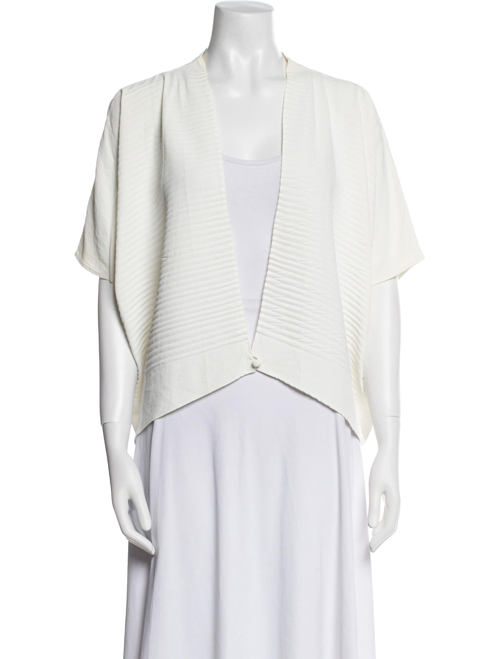 Issey Miyake Open Front Sweater