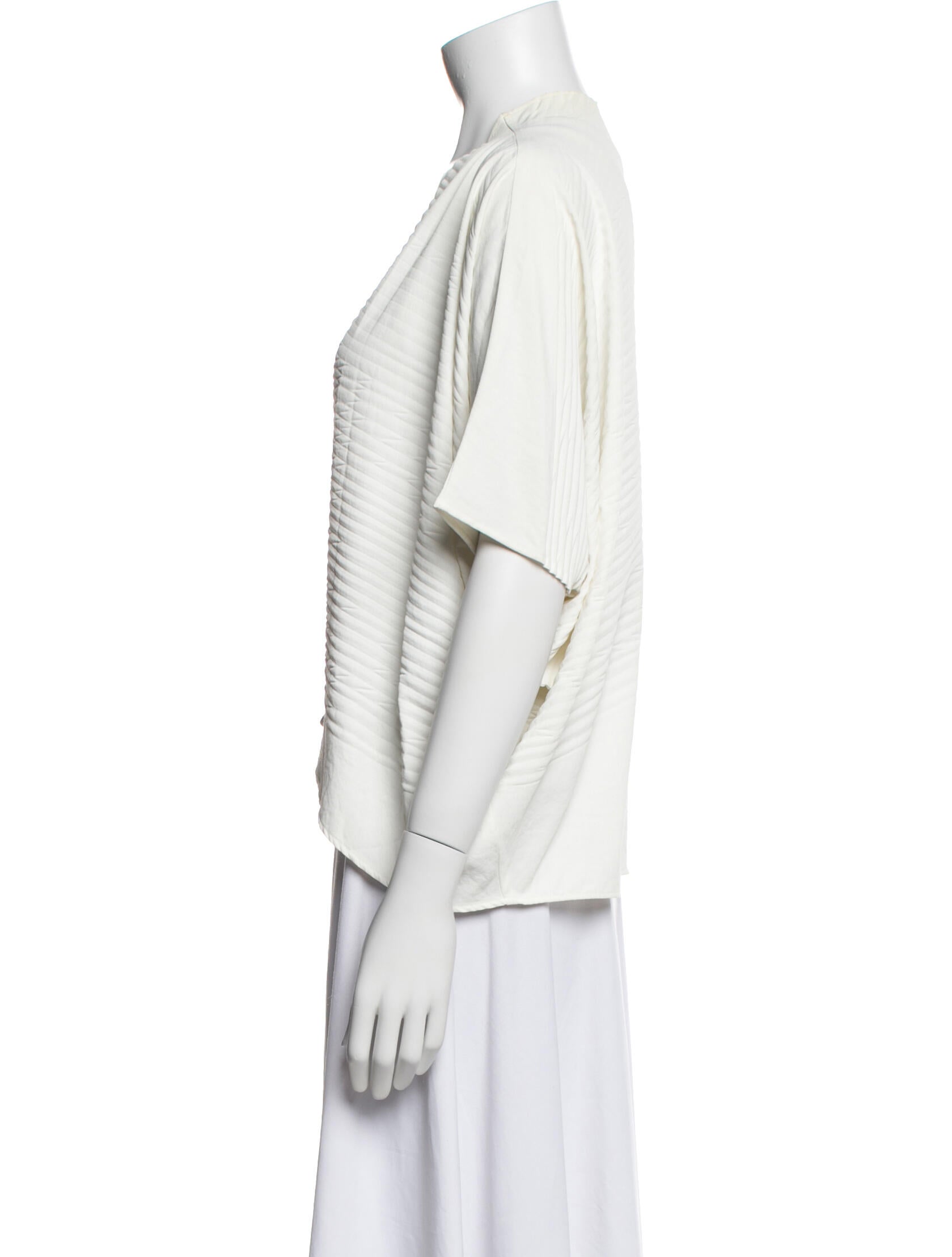 Issey Miyake Open Front Sweater