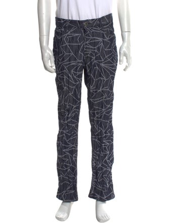 Issey Miyake Printed Pants