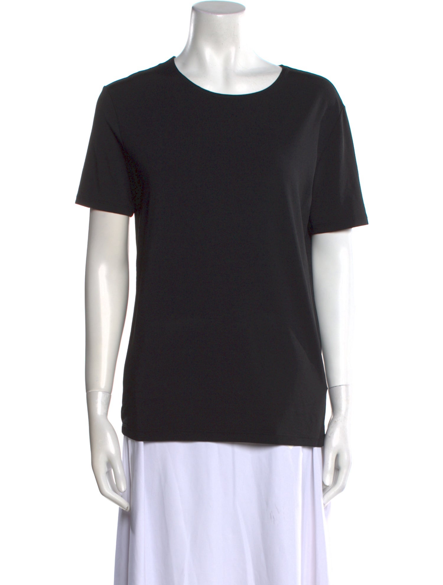 Issey Miyake Crew Neck Short Sleeve T-Shirt