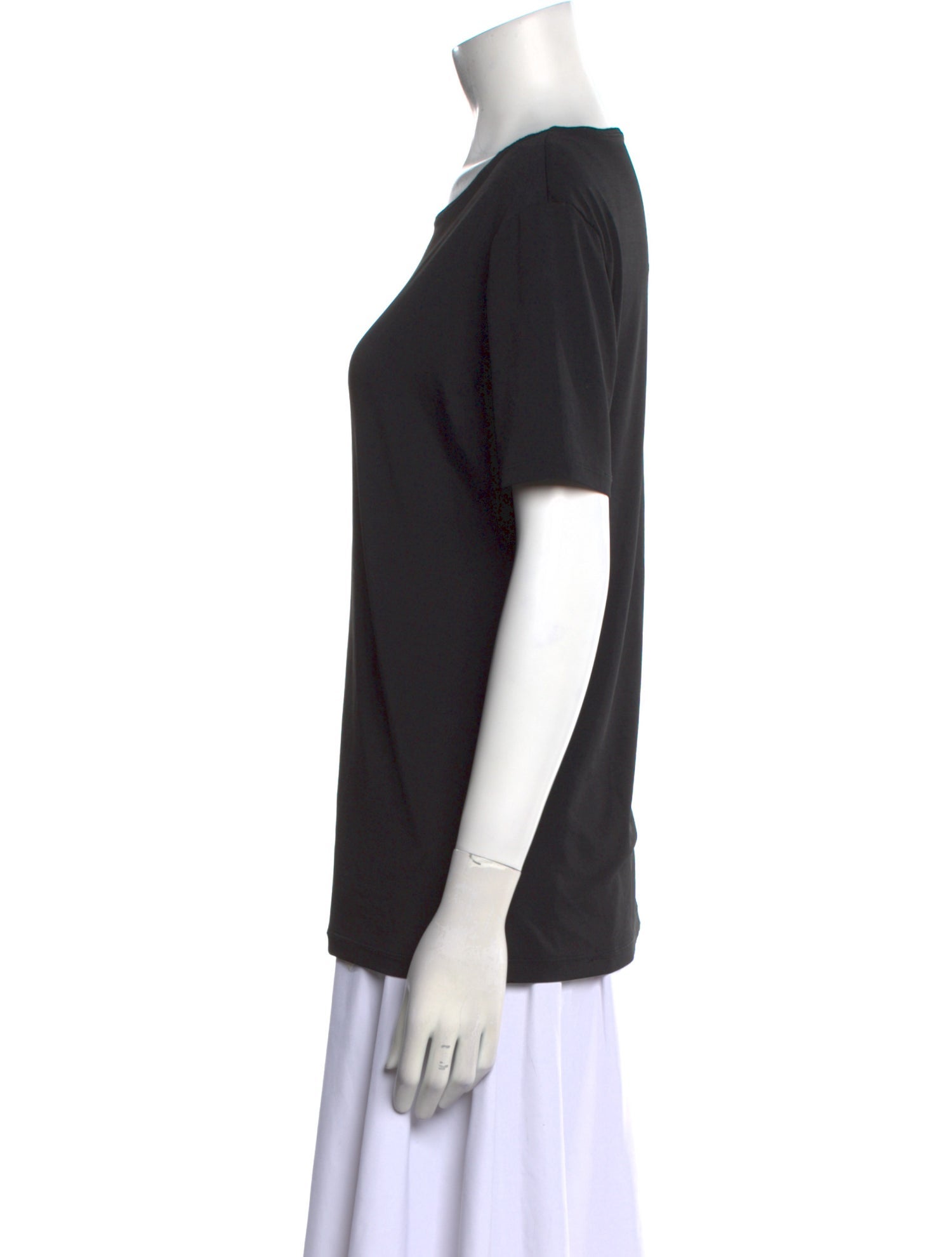 Issey Miyake Crew Neck Short Sleeve T-Shirt