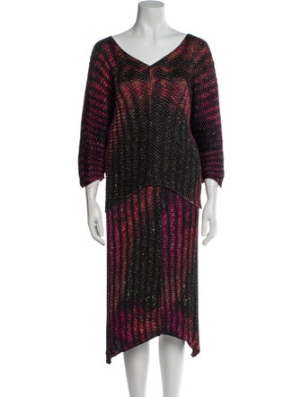 Issey Miyake 2016 Tie-Dye Print Skirt Set