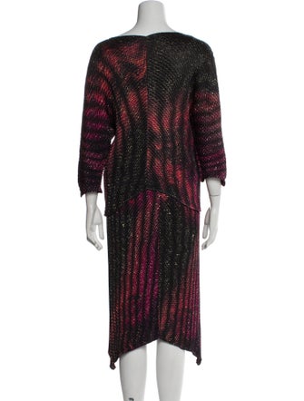 Issey Miyake 2016 Tie-Dye Print Skirt Set