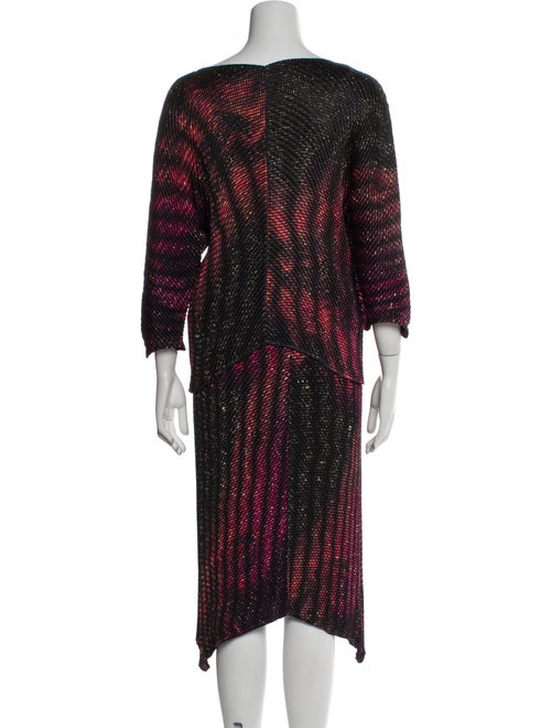 Issey Miyake 2016 Tie-Dye Print Skirt Set