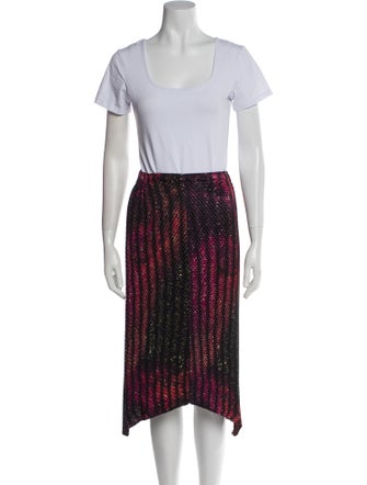 Issey Miyake 2016 Tie-Dye Print Skirt Set