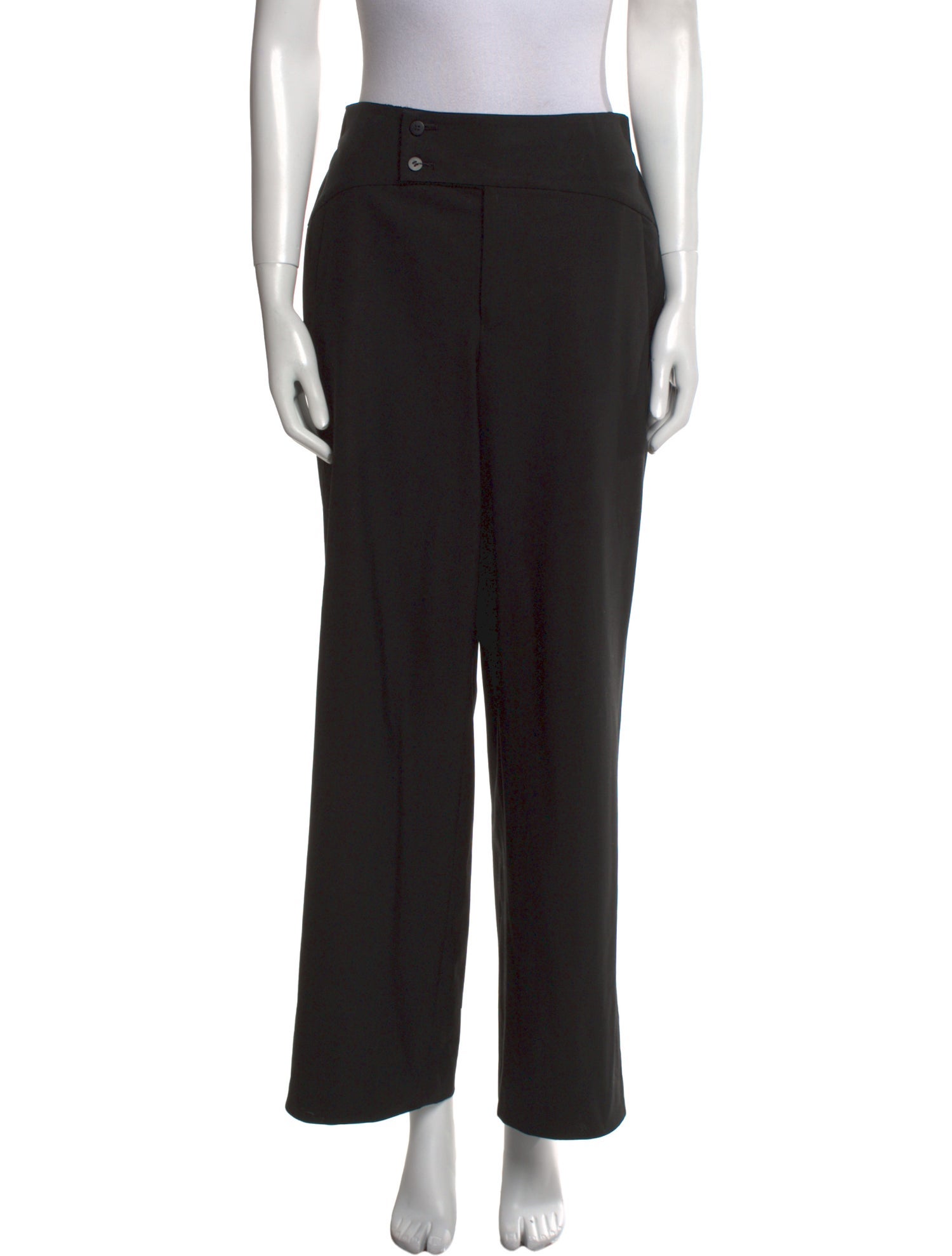 Issey Miyake Wool Wide Leg Pants