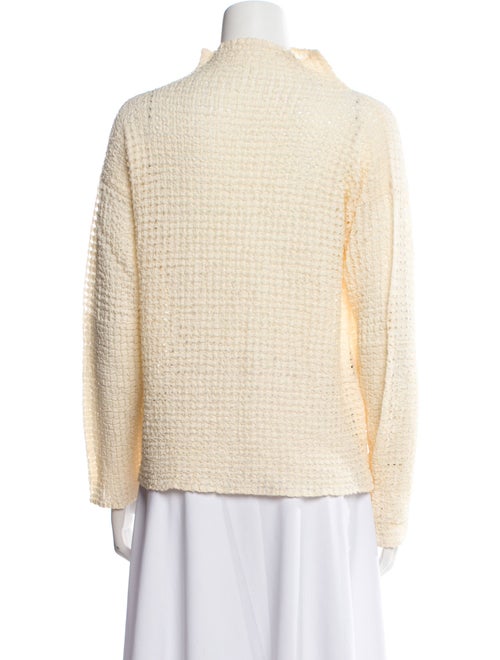 Issey Miyake Turtleneck Long Sleeve Sweatshirt