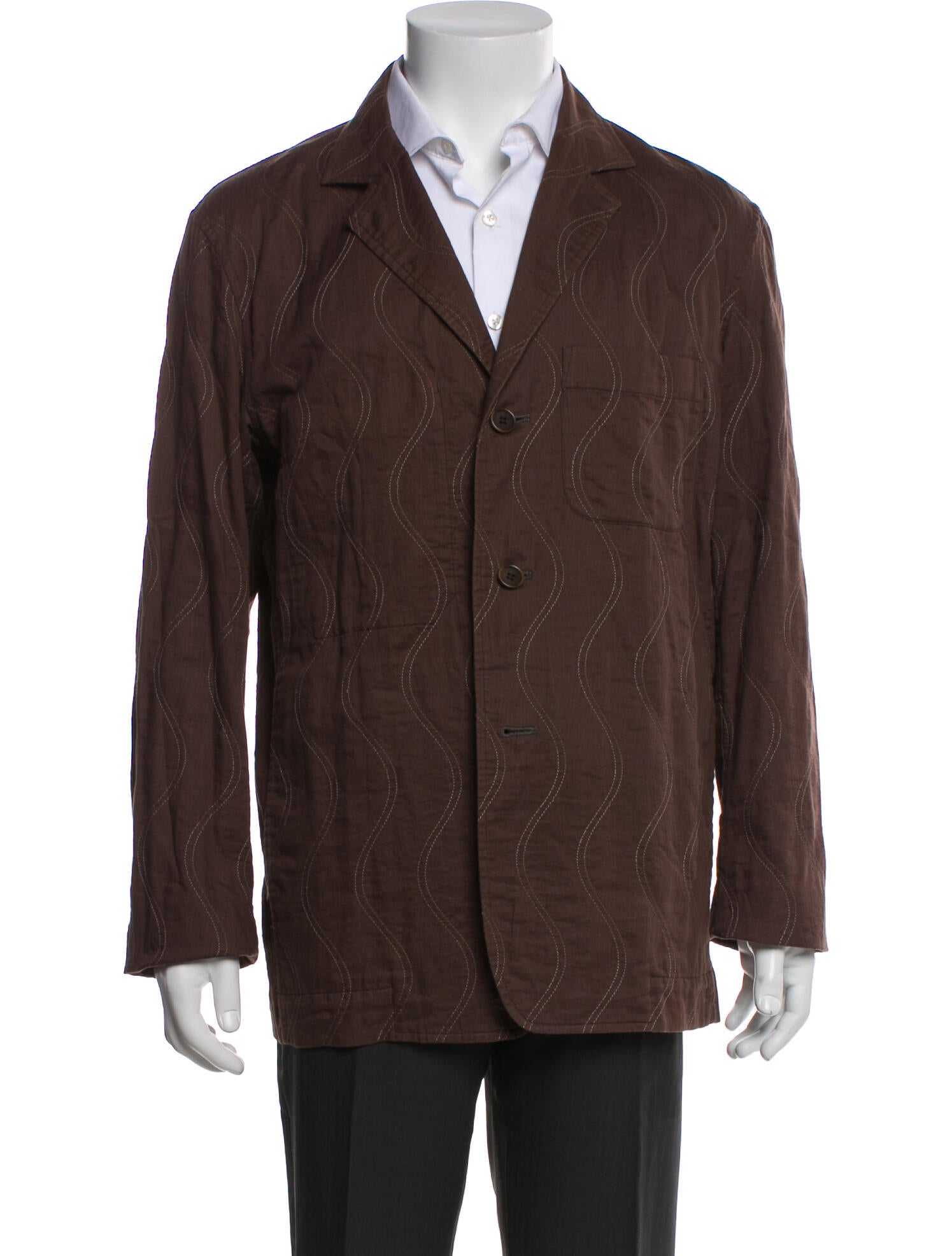 Issey Miyake Peacoat