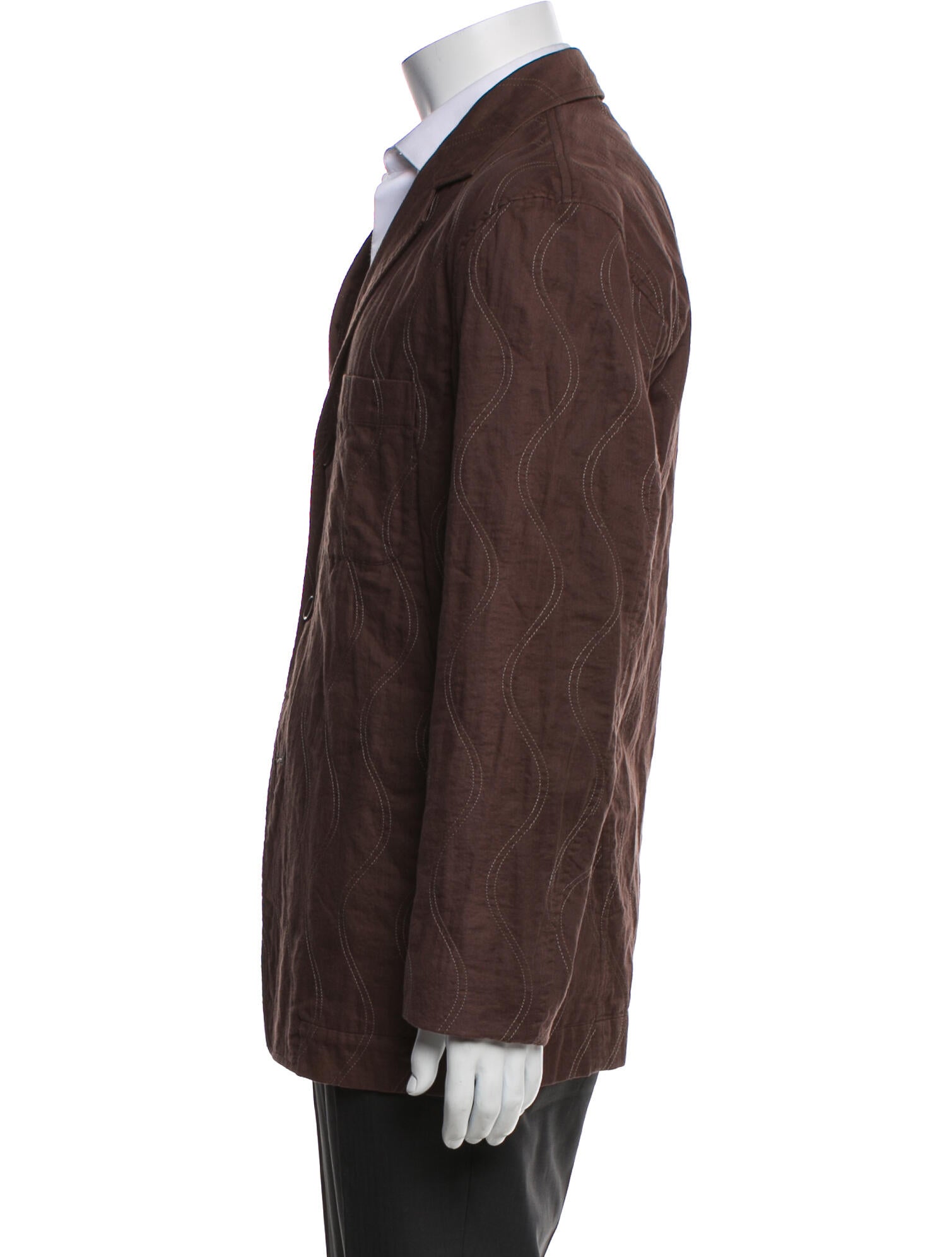 Issey Miyake Peacoat