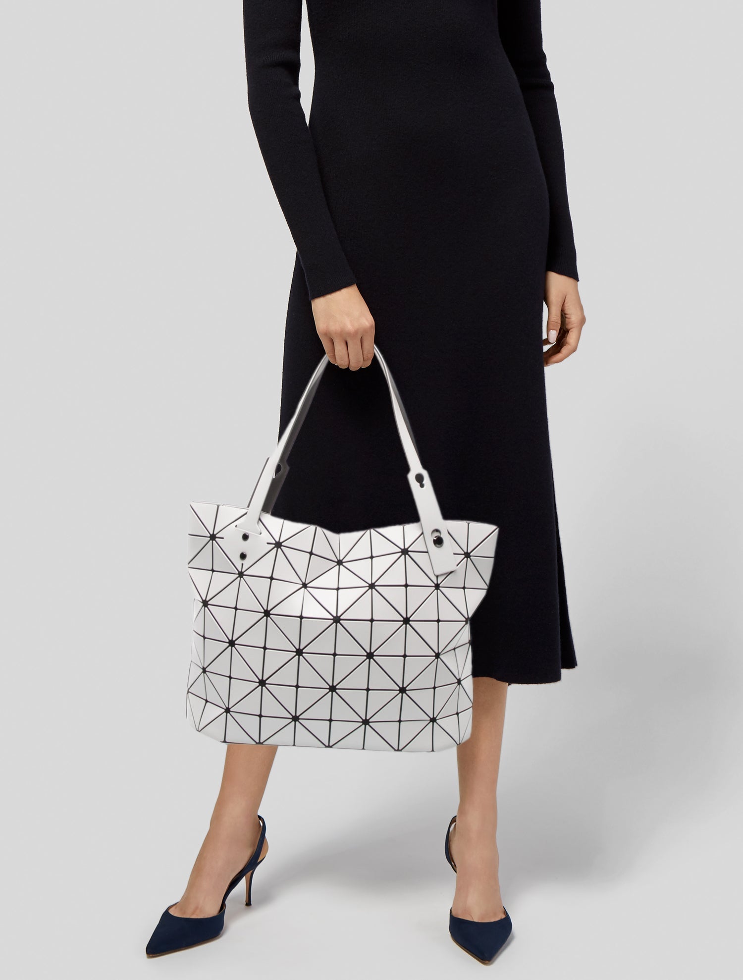 Issey Miyake Leather Tote