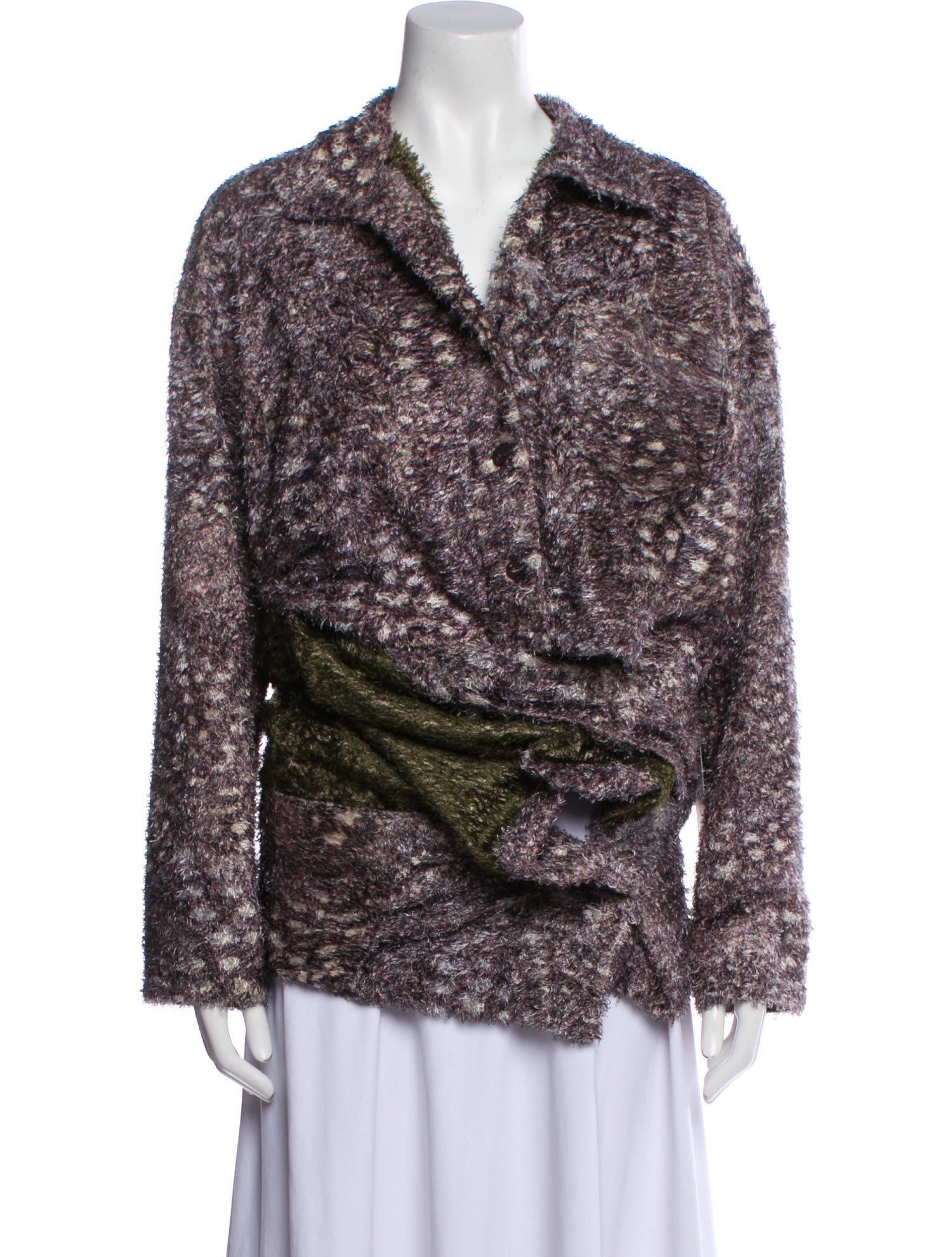 Issey Miyake Printed Coat