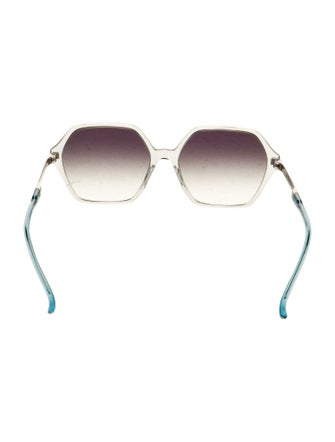 Issey Miyake Square Gradient Sunglasses