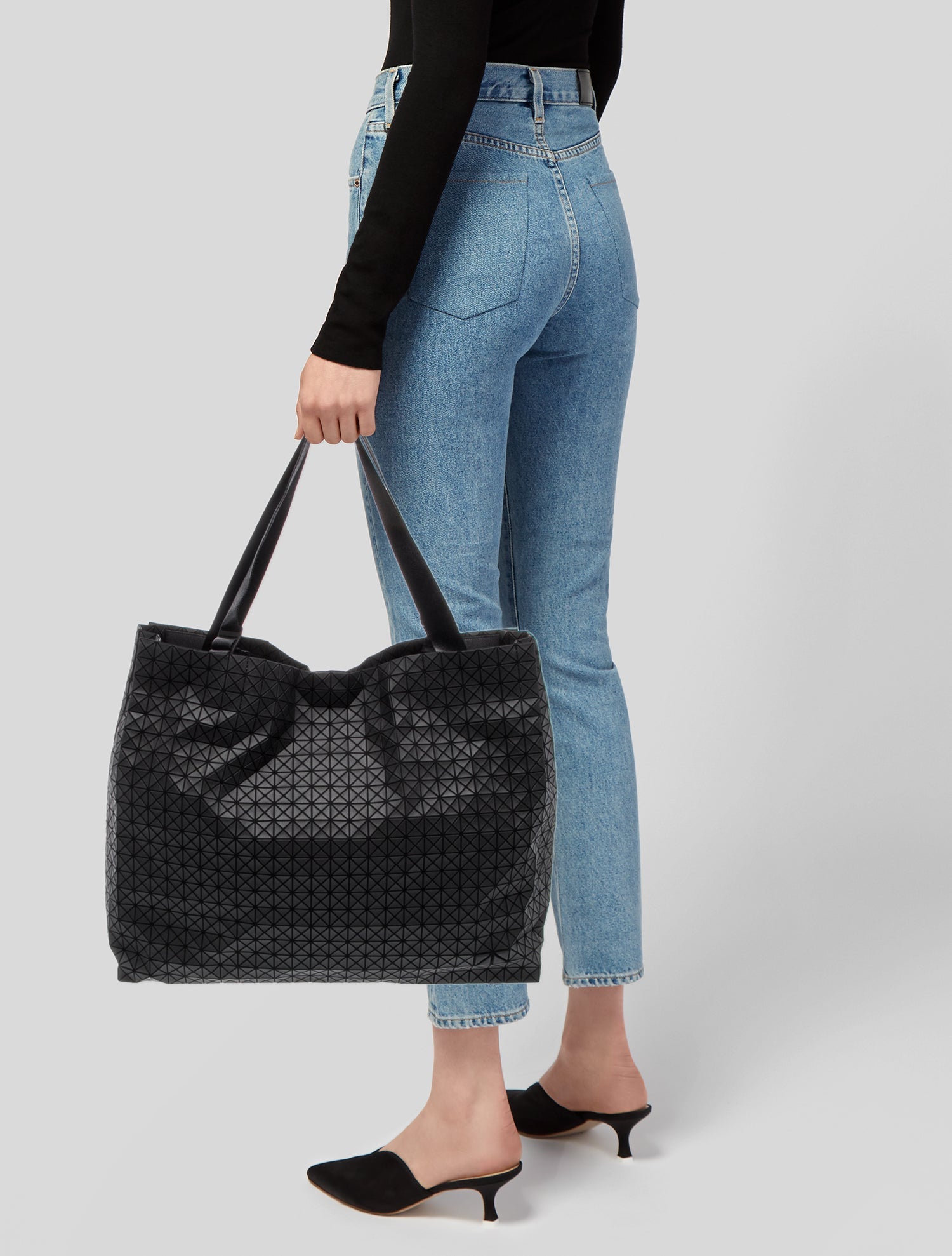 Issey Miyake Leather Hobo