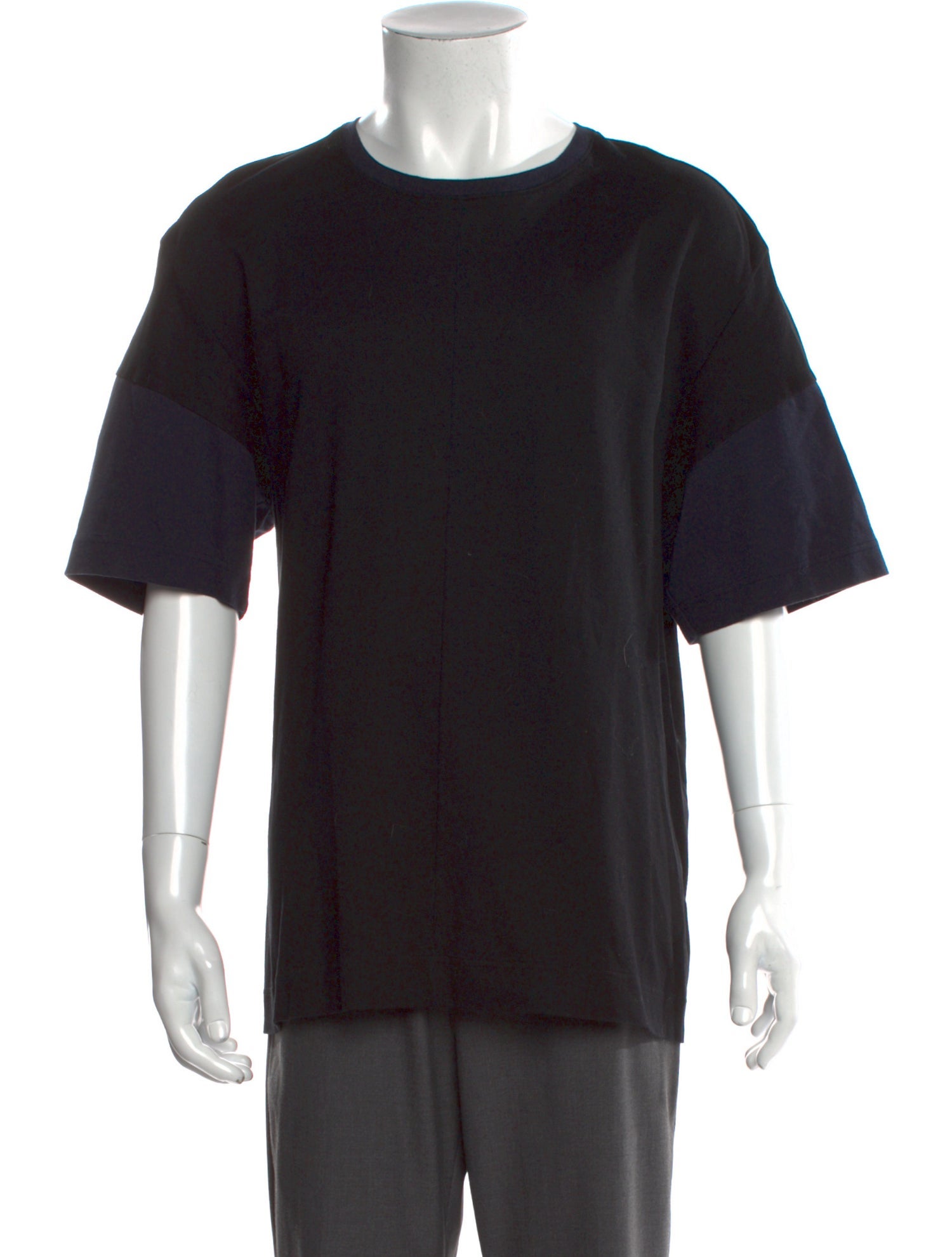 Issey Miyake Crew Neck Short Sleeve T-Shirt