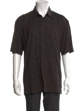 Issey Miyake Printed Short Sleeve Shirt