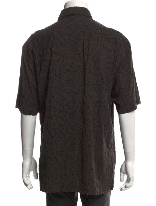 Issey Miyake Printed Short Sleeve Shirt
