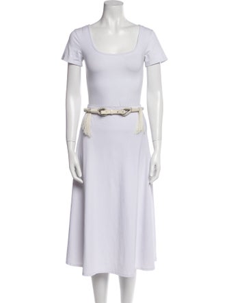 Issey Miyake Skinny Tassel Accents Waist Belt