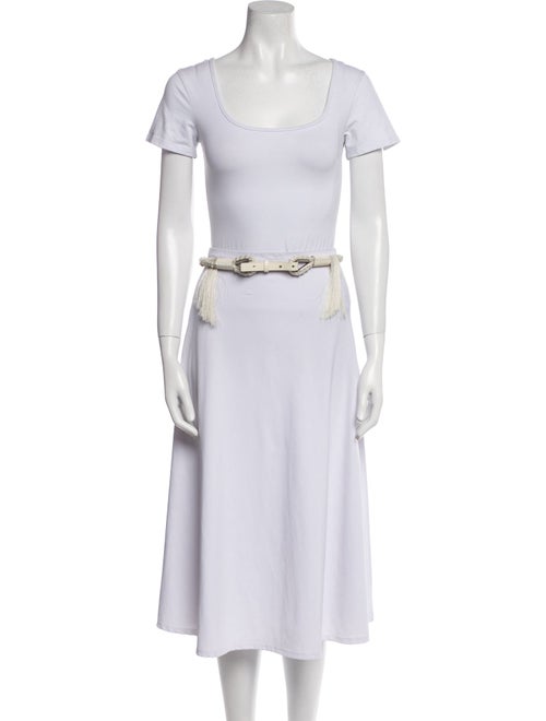 Issey Miyake Skinny Tassel Accents Waist Belt