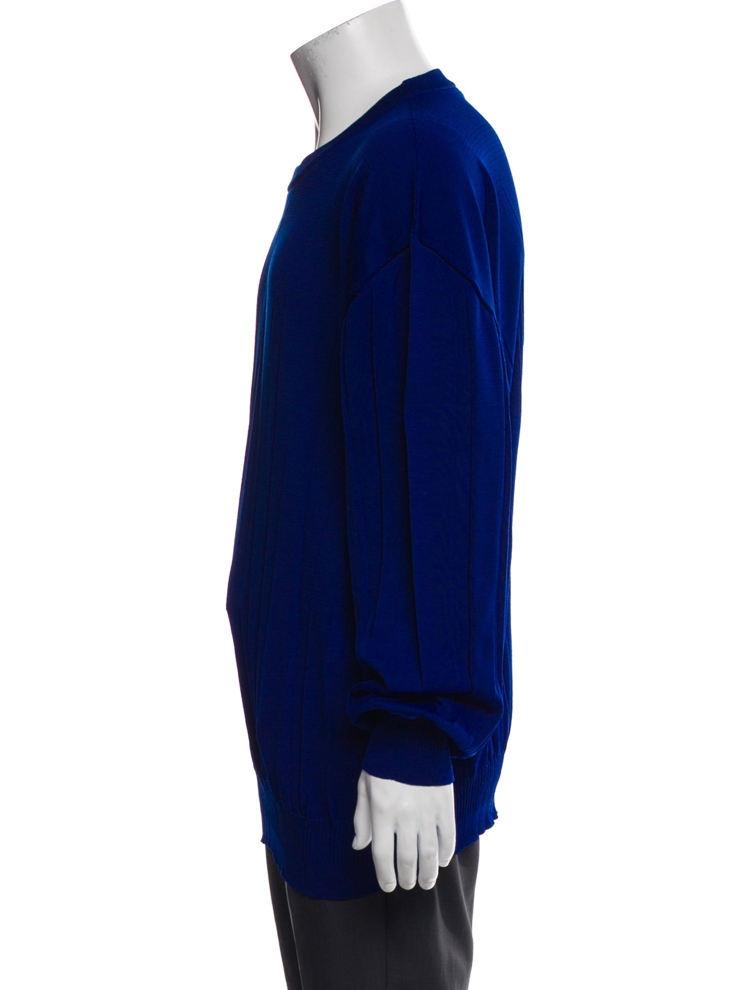 Issey Miyake Crew Neck Long Sleeve Sweatshirt