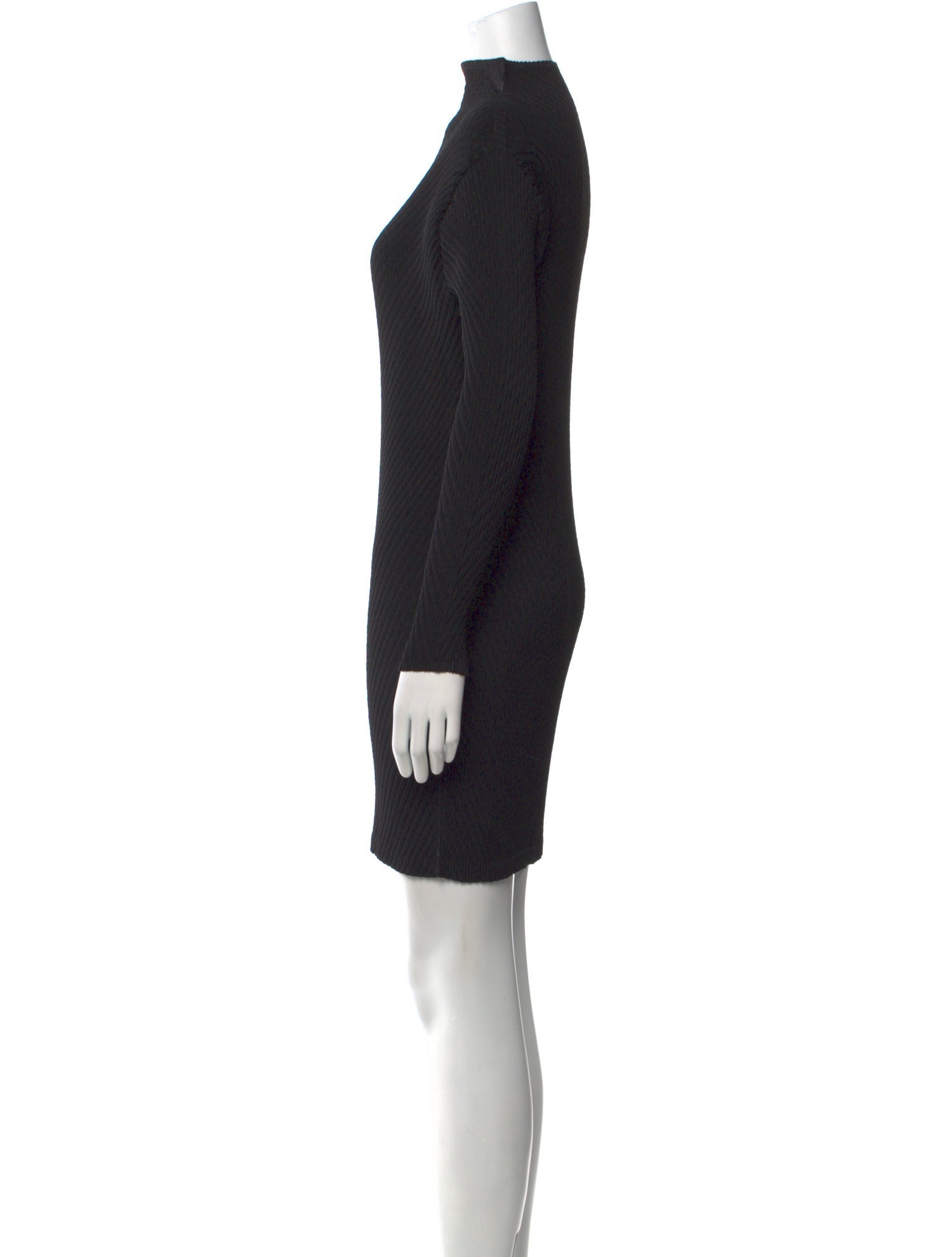 Issey Miyake Turtleneck Mini Dress